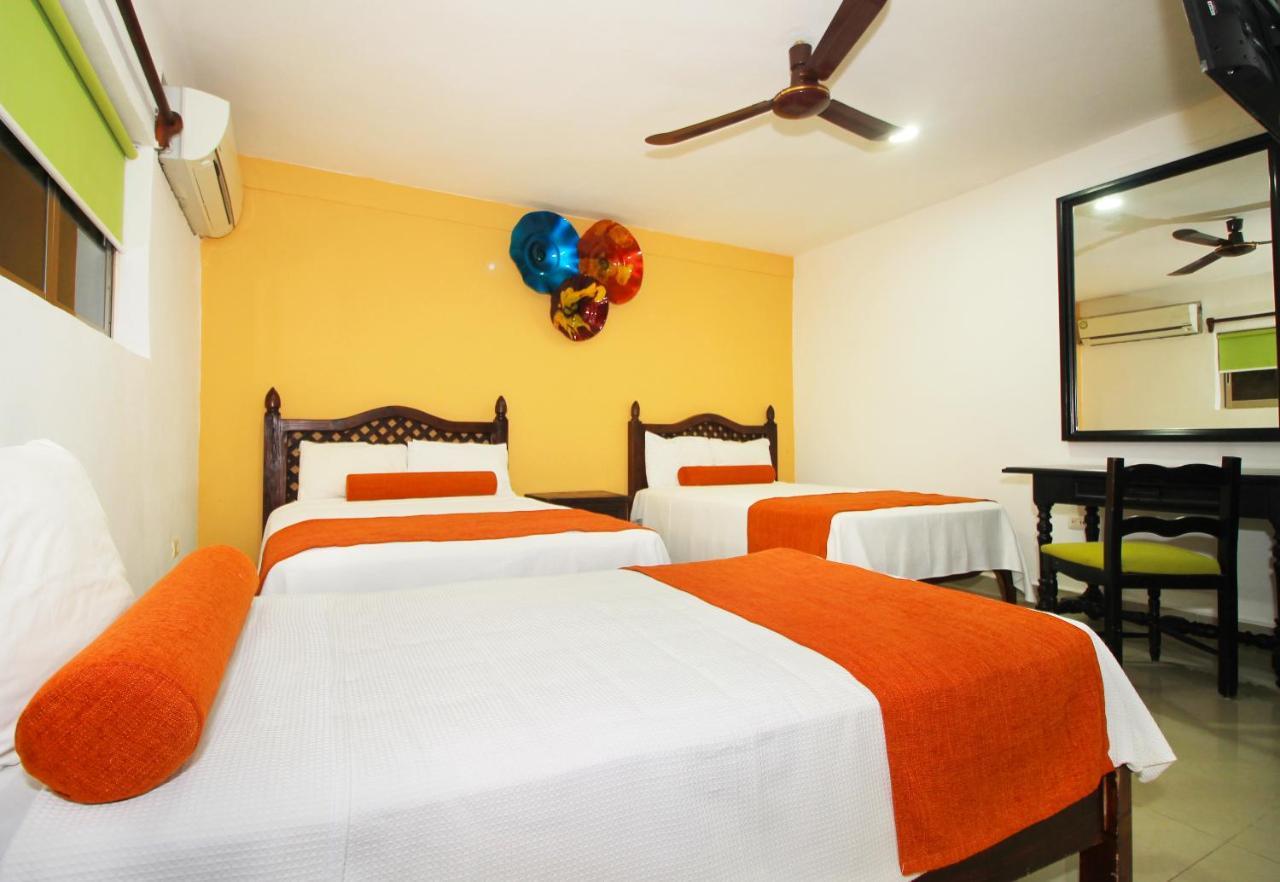 Papagayo Hotel Boutique Playa del Carmen Exterior foto